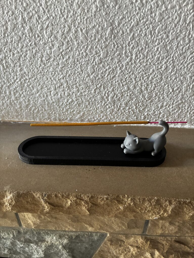 Porta Incienso Gato Curioso